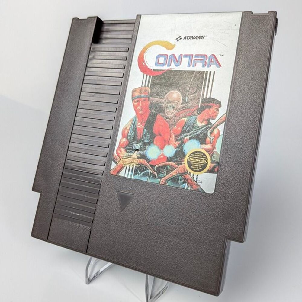 Contra - Authentic and Tested - NES